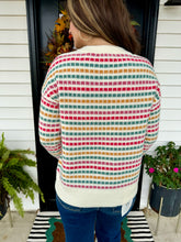 Load image into Gallery viewer, Kendra Pink/Coral Textured Top