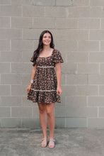 Load image into Gallery viewer, Lisa Floral Puff Sleeve Mini Dress