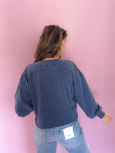 Load image into Gallery viewer, Opal Navy Crewneck