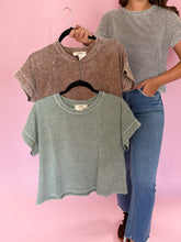 Load image into Gallery viewer, Chloe Mineral Wash Top