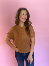 Load image into Gallery viewer, Rayven Camel Sweater Top