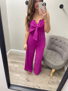 Cassidy Magenta Jumpsuit