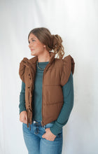 Load image into Gallery viewer, Sadie Ruffle Sleeve Vest