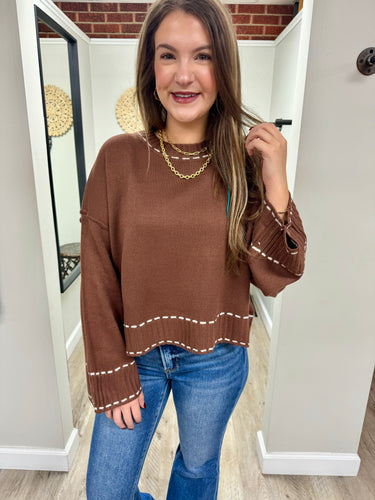 Taylor Long Sleeve Sweater Top
