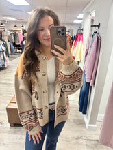 Load image into Gallery viewer, Madison Western Button Sweater