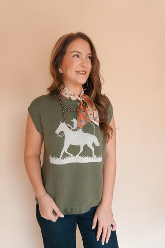 Haddy Western Sweater