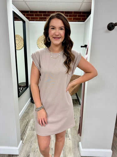 Charlotte Cap Sleeve Knit Dress