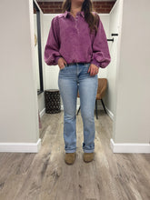 Load image into Gallery viewer, Light Wash High Rise Bootcut Jeans