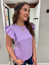 Load image into Gallery viewer, Josie Ruffle Sleeve Top