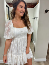 Load image into Gallery viewer, Ava Bow Pearl Dress