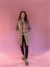 Load image into Gallery viewer, Zoey Longline Puffer Vest