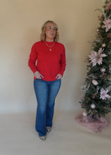 Load image into Gallery viewer, Brandi Marled Side Slit Sweater