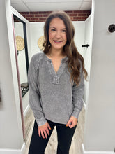 Load image into Gallery viewer, Olivia Ribbed Wash Top