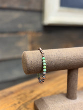 Load image into Gallery viewer, Cloud Mt. Turquoise Copper Bead Bracelets