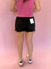 Load image into Gallery viewer, Black High Rise Shorts