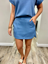 Load image into Gallery viewer, Sheri Misty Blue Skort