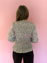 Load image into Gallery viewer, Alexis Leopard Smocked Top