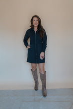 Load image into Gallery viewer, Emma Zip Up Mini Dress