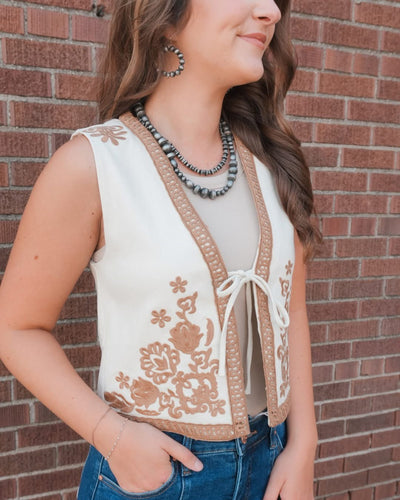 Maren Floral Vest
