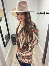 Load image into Gallery viewer, Layla Aztec Coat