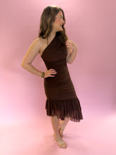 Load image into Gallery viewer, Josie Brown Ruched Dress