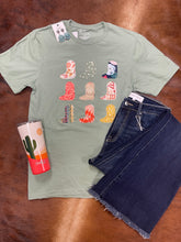 Load image into Gallery viewer, Boots and Boho Graphic Tee