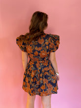 Load image into Gallery viewer, Mallory Navy Floral Dress