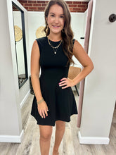 Load image into Gallery viewer, Morgan Knit Black Dress