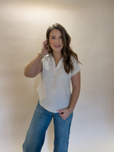 Load image into Gallery viewer, Brooklyn Stripe Khaki Top