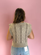 Load image into Gallery viewer, Lizzy Mocha Sweater Vest