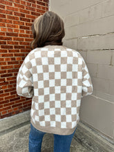 Load image into Gallery viewer, Emerson Checkered Cardigan
