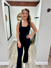 Load image into Gallery viewer, Jess Black Jumpsuit