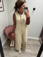 Load image into Gallery viewer, Ava Natural Jumpsuit