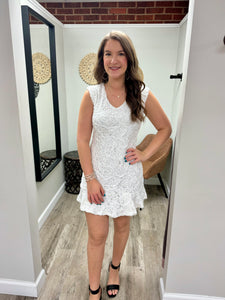Liliana Off White Dress