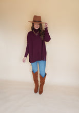 Load image into Gallery viewer, Taylor Mock Neck Sweater