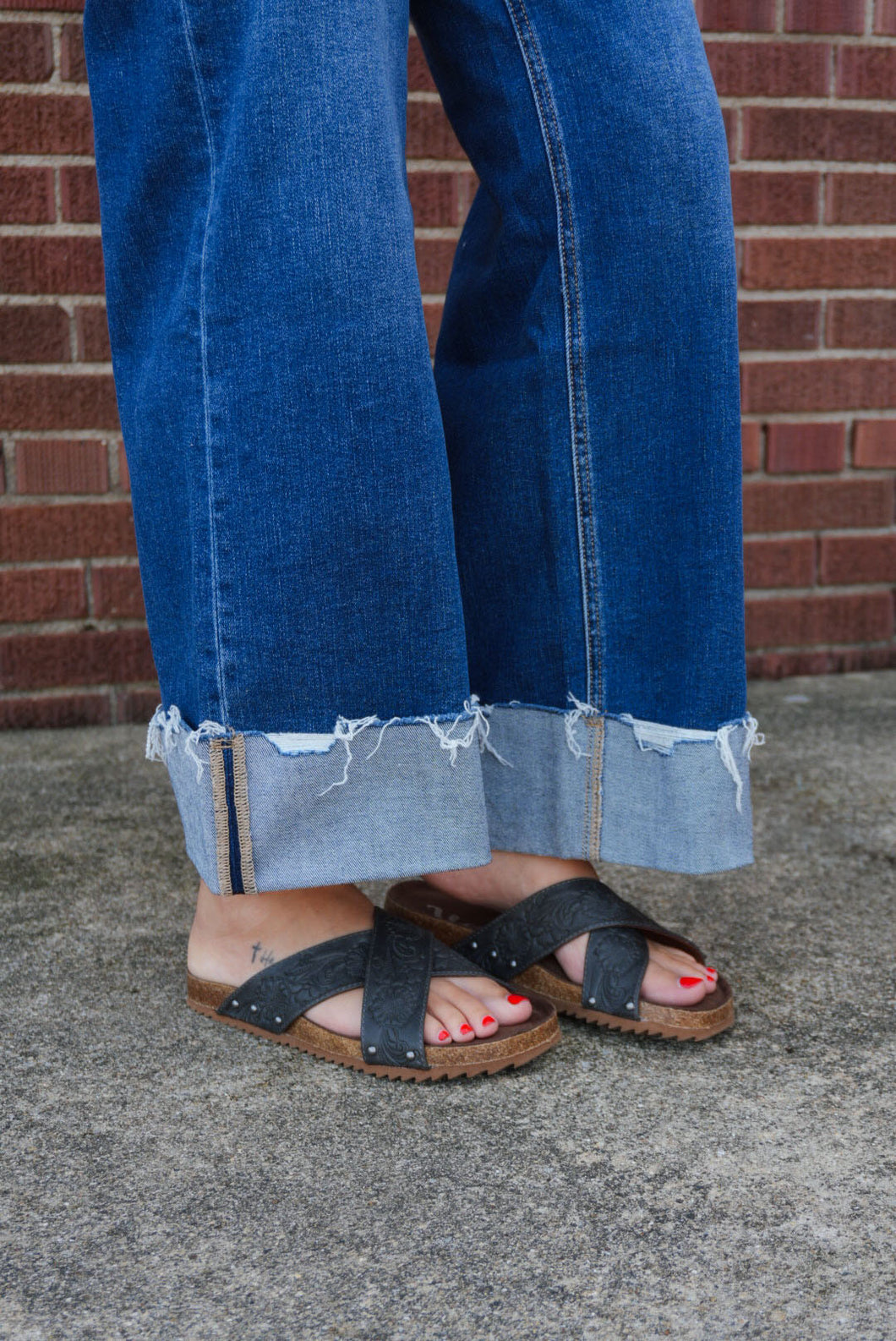 Jaycee Grey Sandal