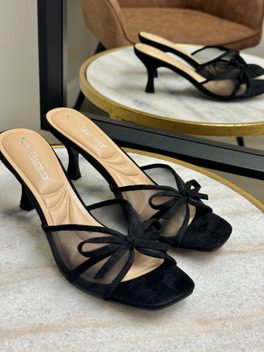 Jump Up Black Heel