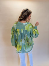 Load image into Gallery viewer, Lucy Sage Floral Blouse