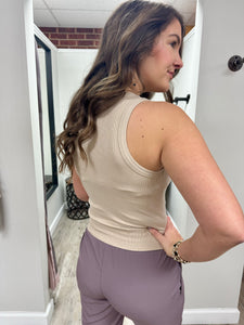 Peyton Taupe Tank