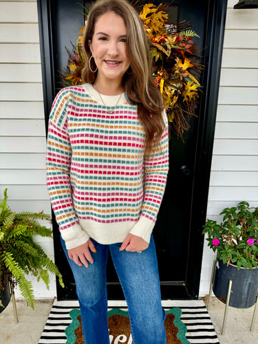 Kendra Pink/Coral Textured Top