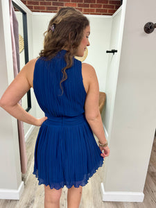 Harmony Navy Dress