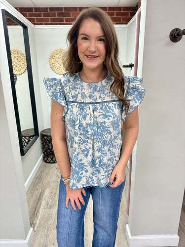Eva Floral Top