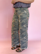 Load image into Gallery viewer, Hazel Camo Floral Print Jeans