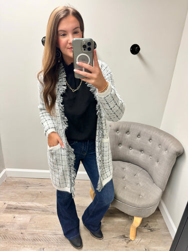 Terri Tweed Cardigan