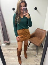 Load image into Gallery viewer, Logan Suede Skort