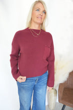 Load image into Gallery viewer, Savannah Mock Neck Sweater