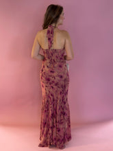 Load image into Gallery viewer, Carson Sangria Bloom Dress
