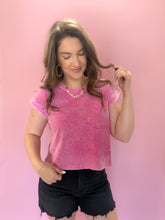 Load image into Gallery viewer, Lexi Mineral Wash Tee