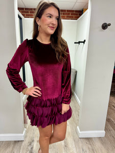 Shayla Velvet Dress