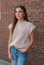 Load image into Gallery viewer, Laurel Mocha Sweater Vest